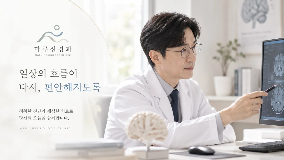 마루신경과 배너