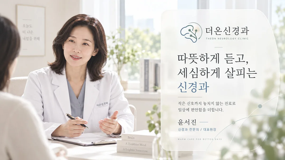더온신경과 배너